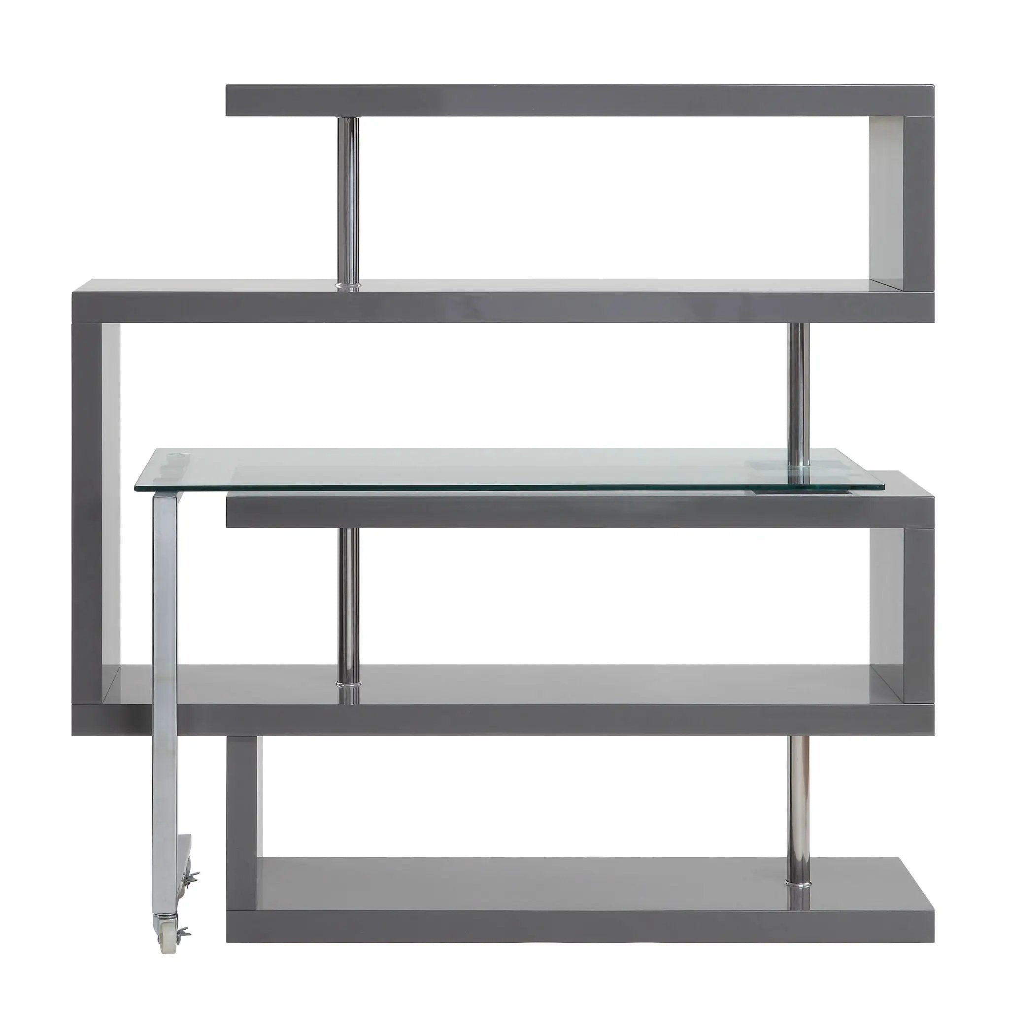 Buck II - Writing Desk With Bookshelf by Unique Piece Furniture