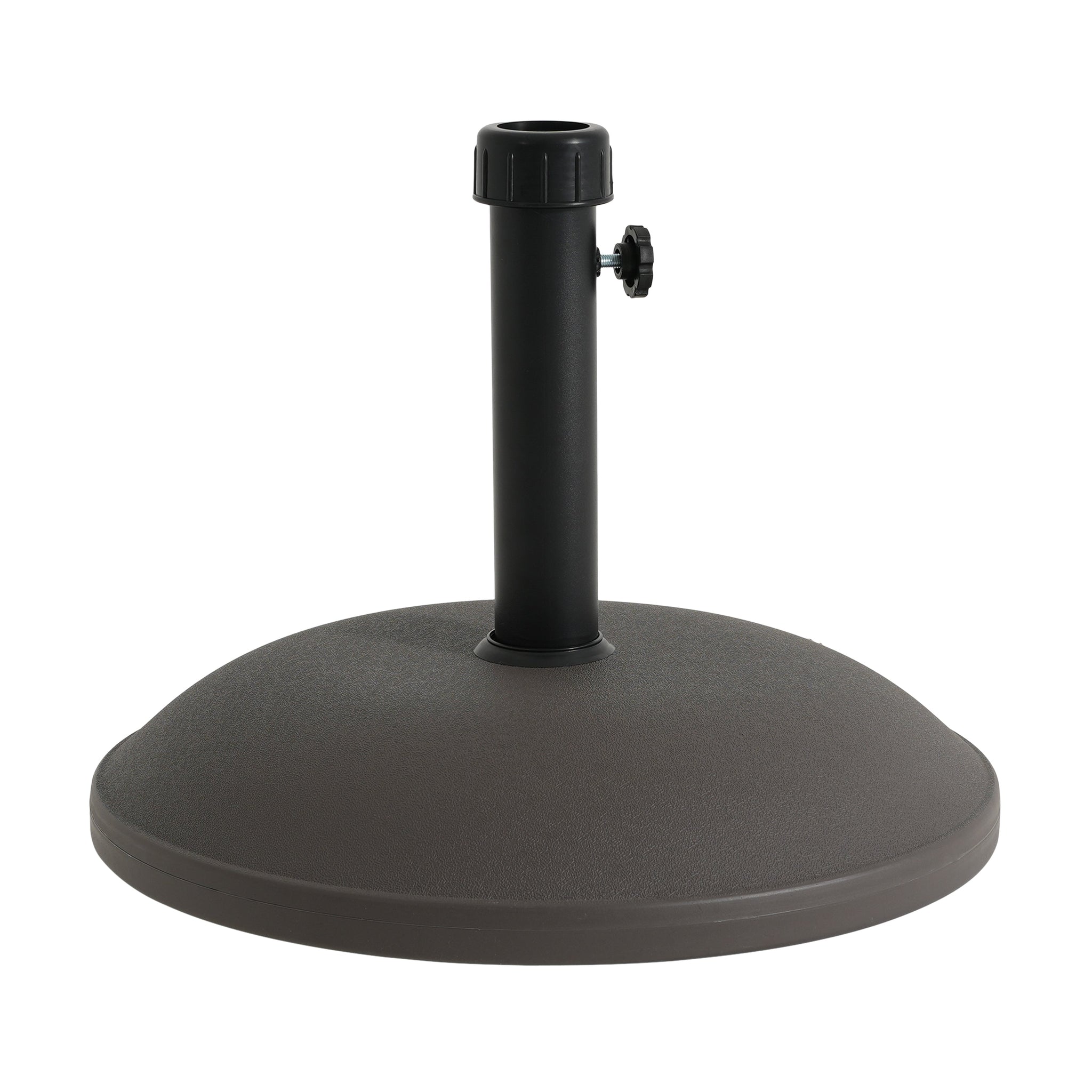 Ander Outdoor 68-Pound Round Umbrella Base - Brown by HouseOfZazla