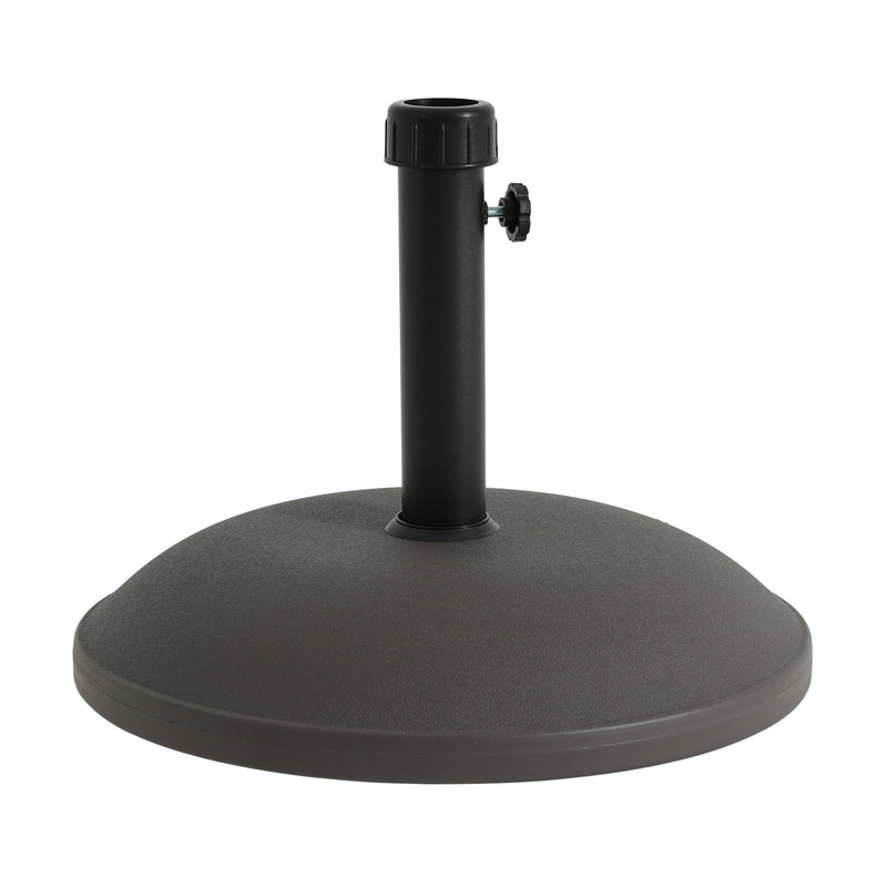 Ander Outdoor 68-Pound Round Umbrella Base - Brown by HouseOfZazla