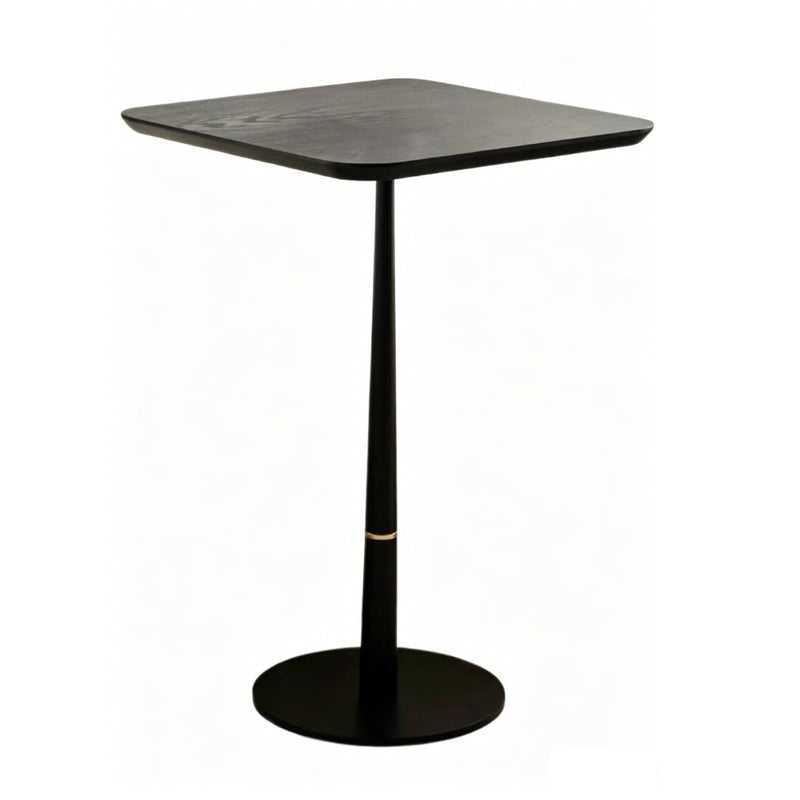 Modern Square Coffee Table And Computer Desk - Black / Gold by HouseOfZazla