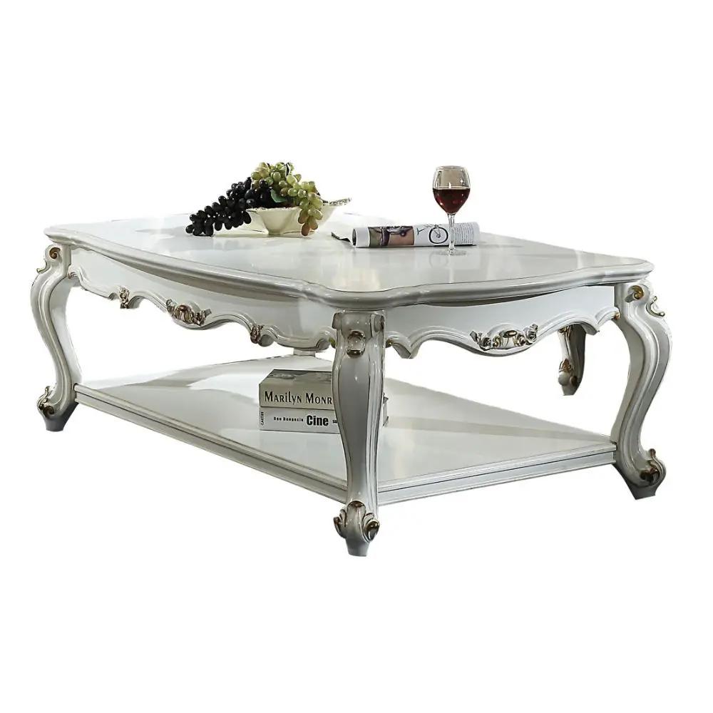 Picardy II - Coffee Table - Antique Pearl by Unique Piece Furniture