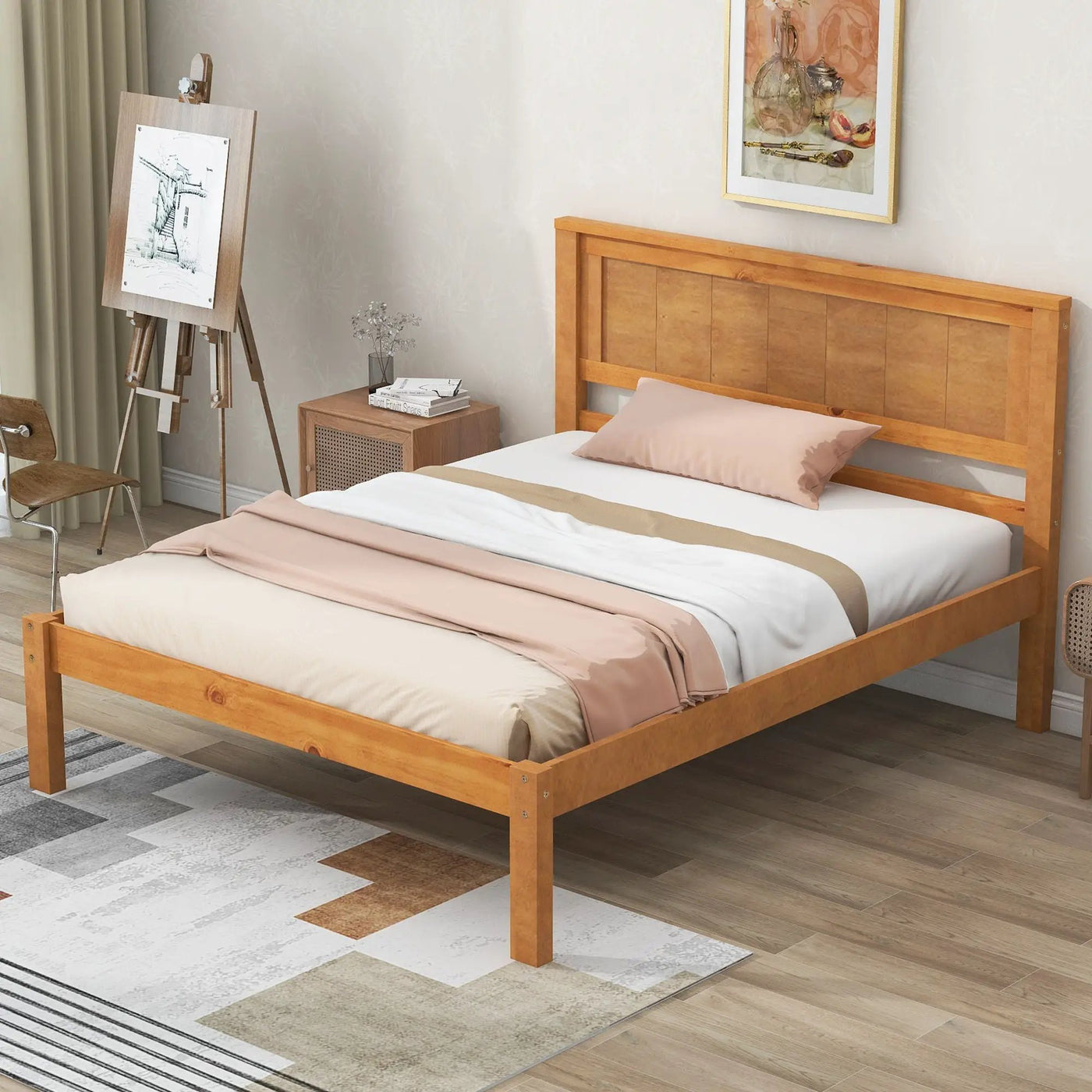 Platform Bed Frame With Headboard by Unique Piece Furniture