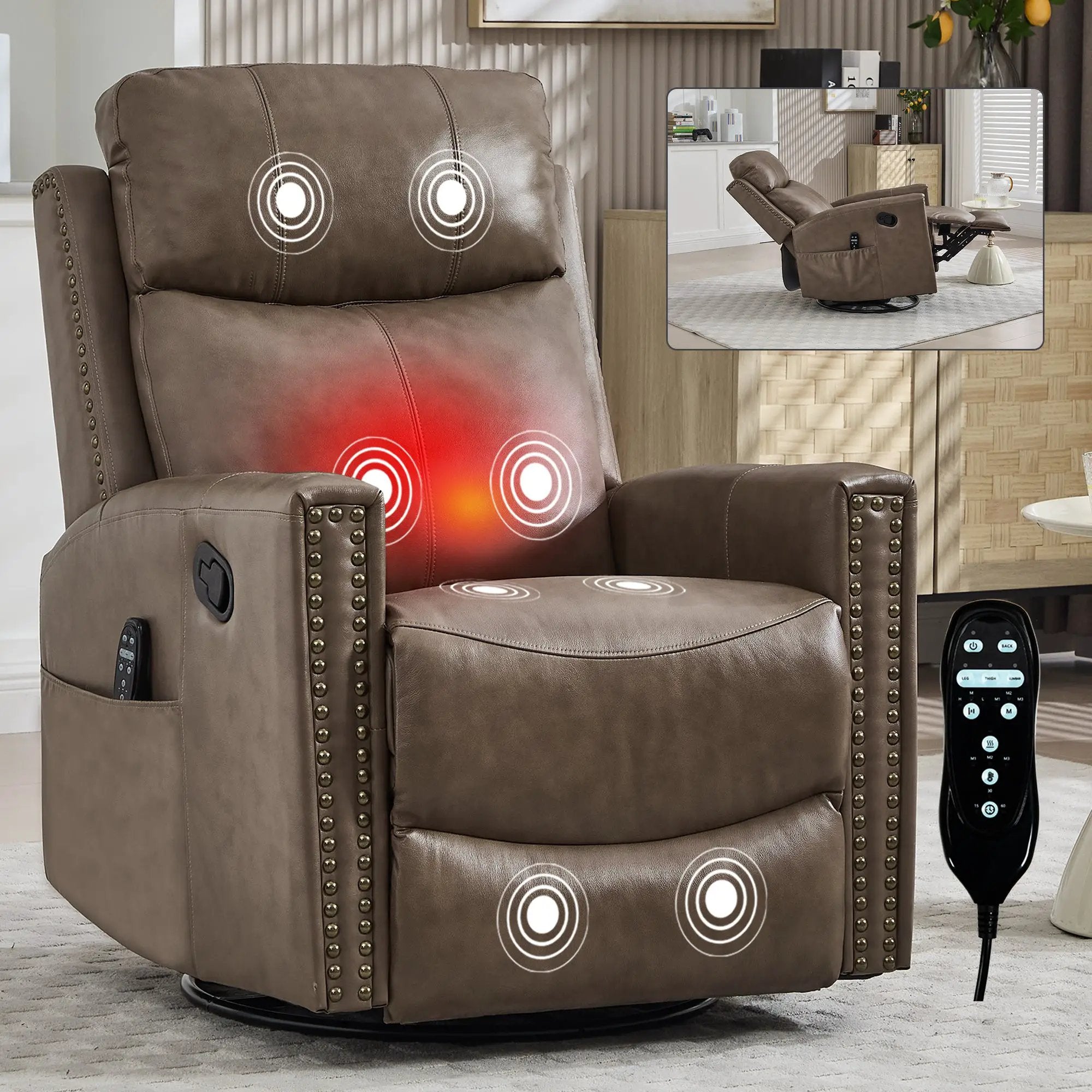 Comfortmax Camel Recliner by HouseOfZazla