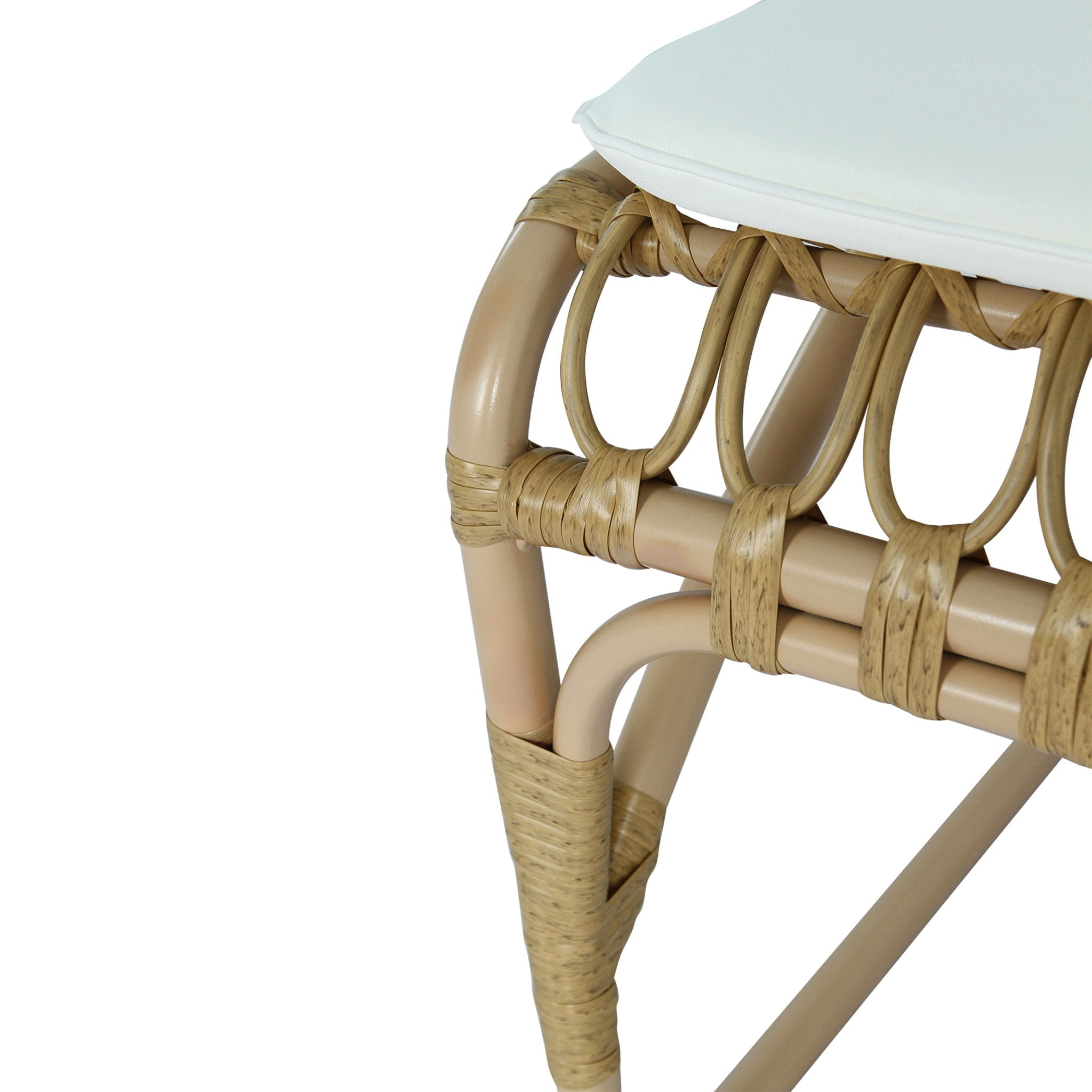 Outdoor Wicker Dining Chairs With Washable Cushions (Set of 2) by HouseOfZazla