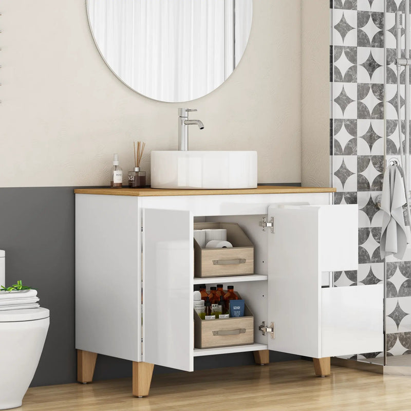 36-Inch Modern Bathroom Vanity with Sink Combo by HouseOfZazla