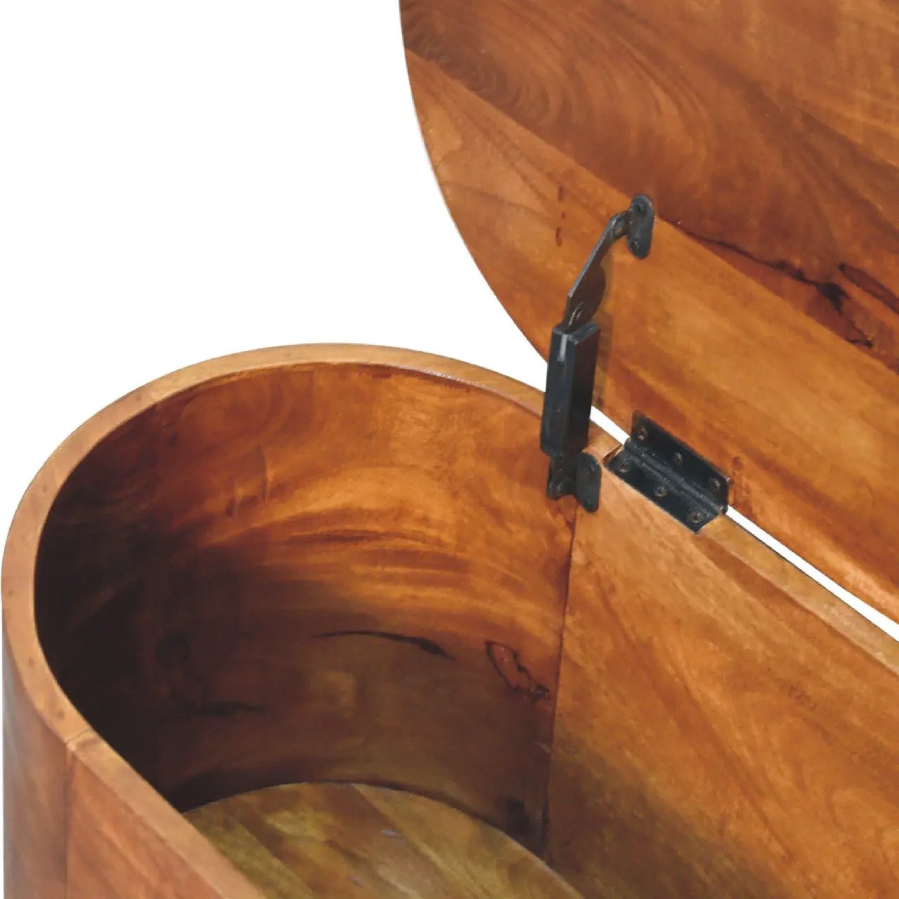 Rounded Lid Up Blanket Box by Unique Piece Furniture