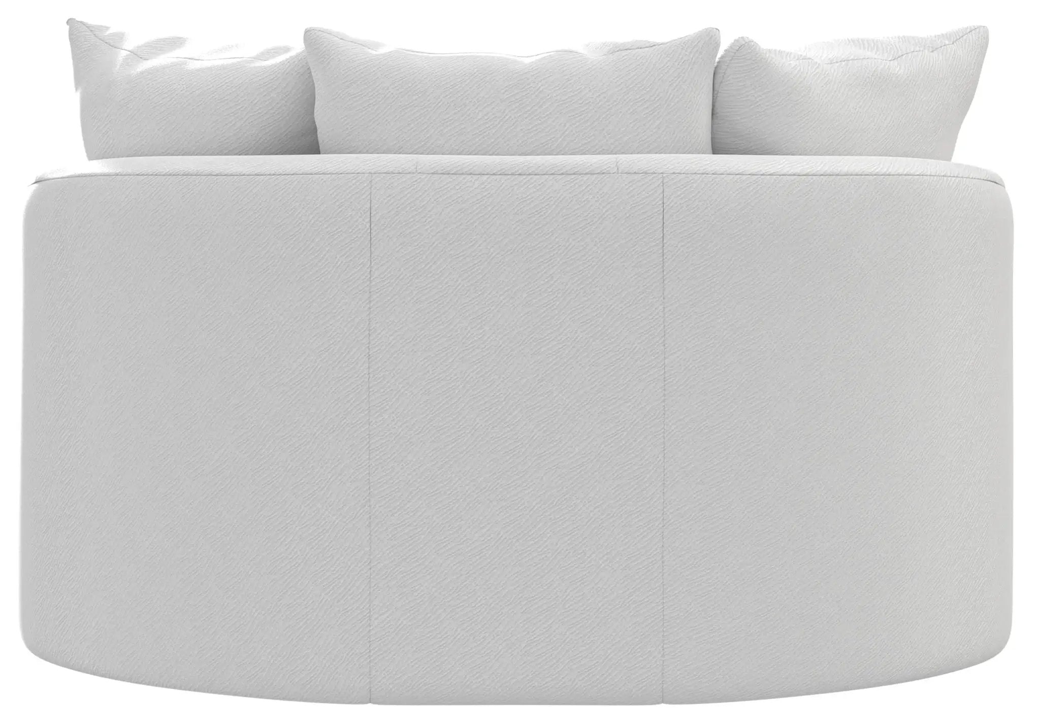 Matty - Round Accent Cuddle Chaise by Unique Piece Furniture