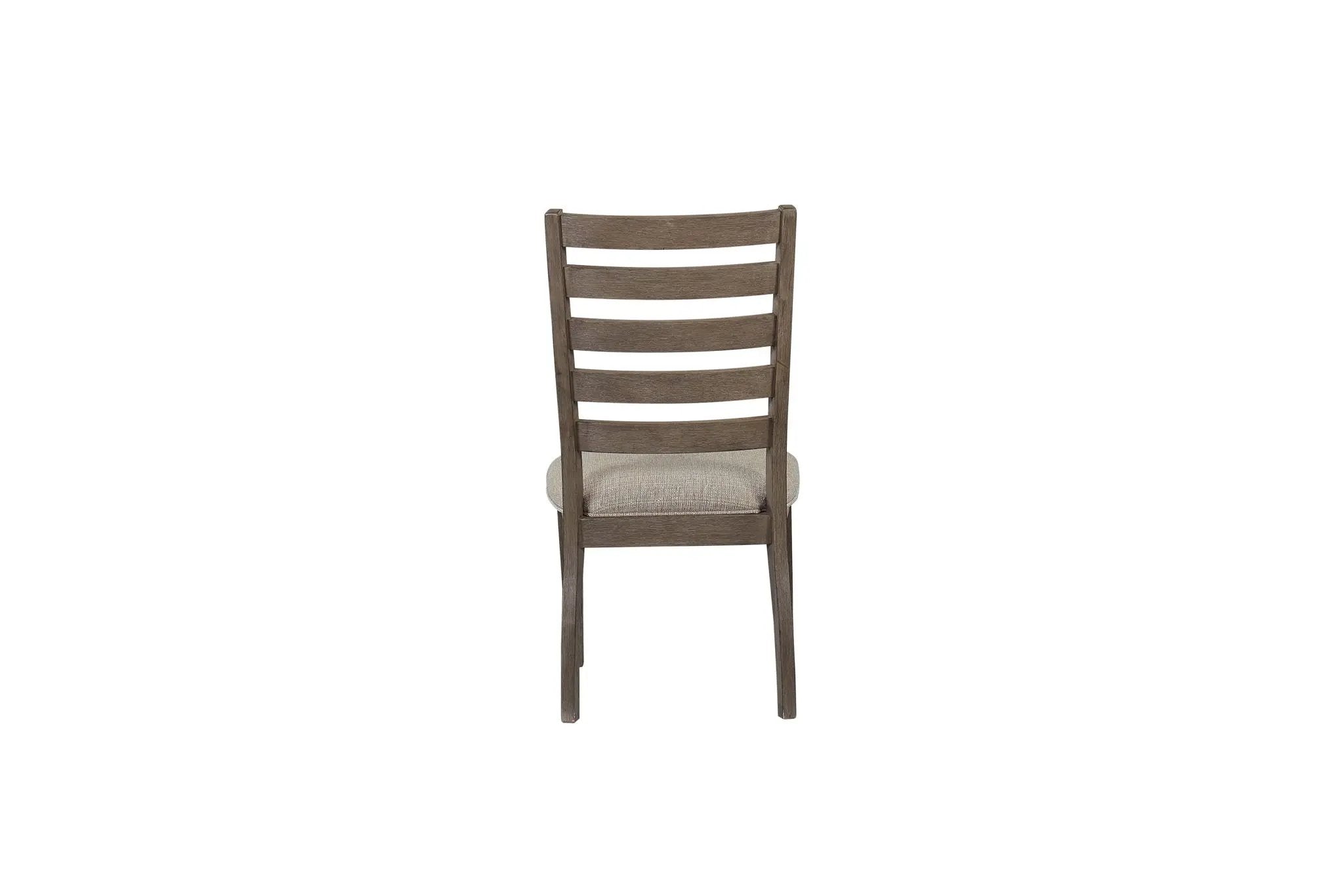Side Dining Chair With Ladder Back (Set of 2) - Gray by Unique Piece Furniture