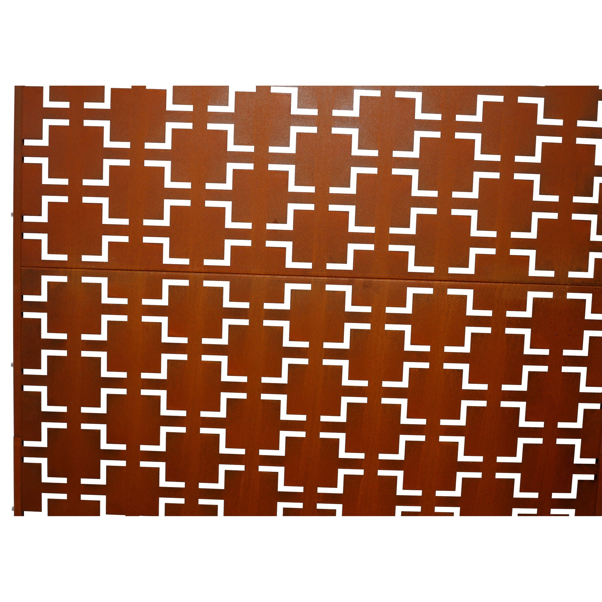Outdoor & Indoor Metal Privacy Freestanding Decorative Screen by Unique Piece Furniture