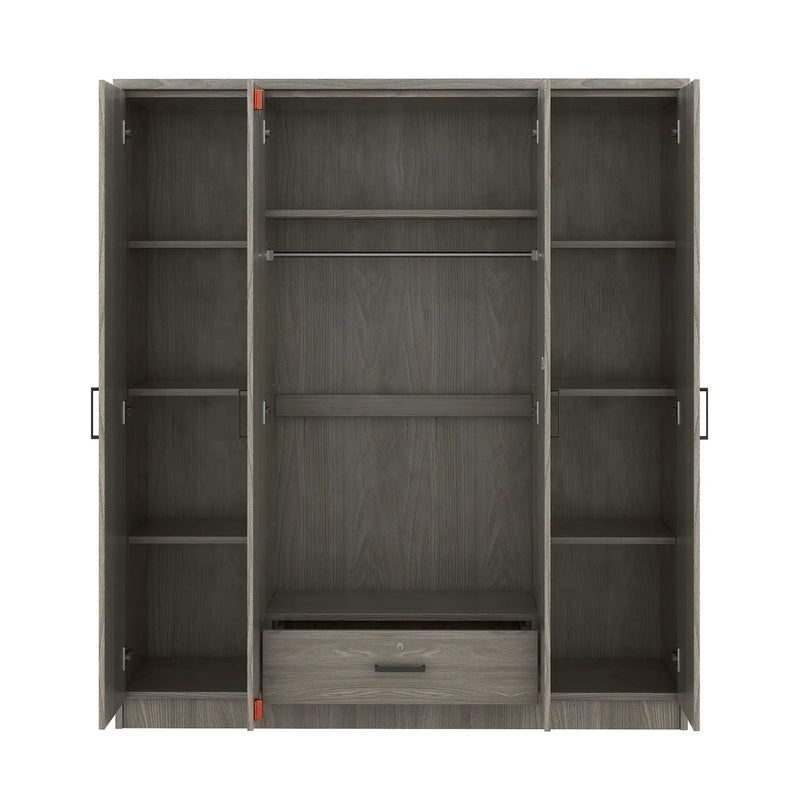4 Door Wardrobe With 1 Drawer by Unique Piece Furniture