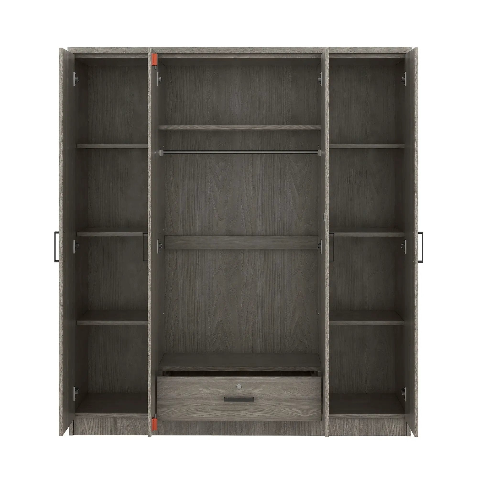 4 Door Wardrobe With 1 Drawer by HouseOfZazla
