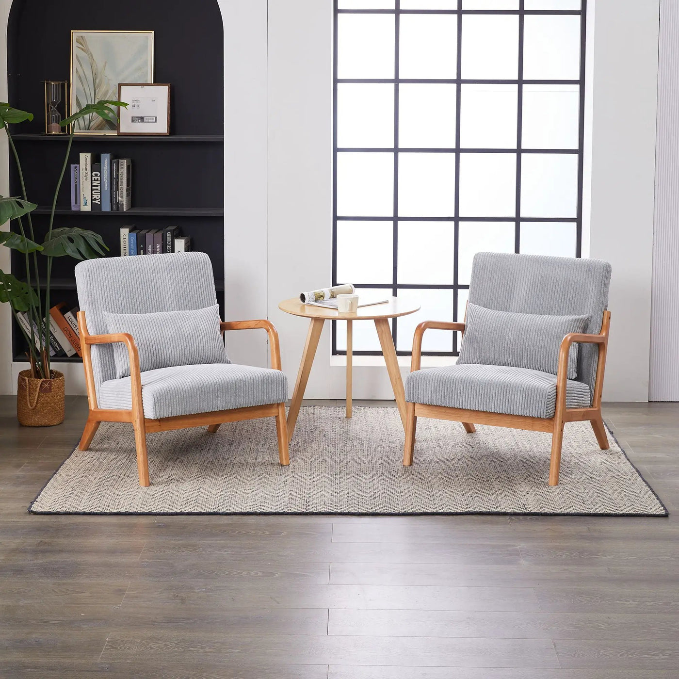 Accent Arm Chair With Pillow Upholstered by Unique Piece Furniture