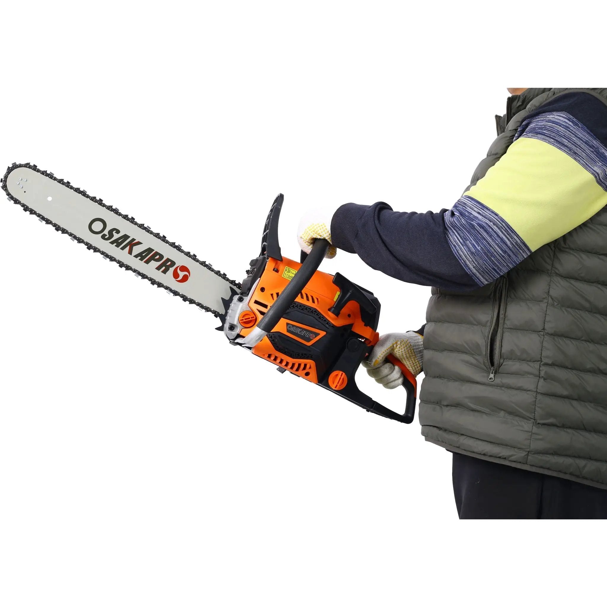 62Cc Gas Powered Chainsaw 22" 2 Cycle Petrol Handheld Chain Saw by HouseOfZazla