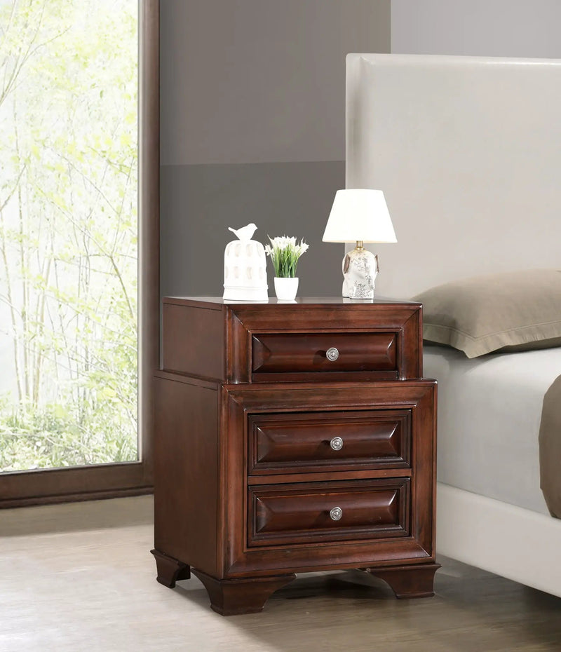 LaVita - Nightstand - Cappuccino by HouseOfZazla