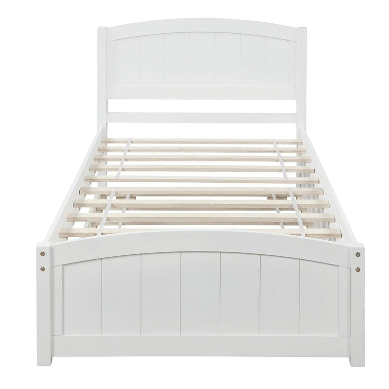Platform Bed & Headboard, Footboard And Wood Slat Support by HouseOfZazla