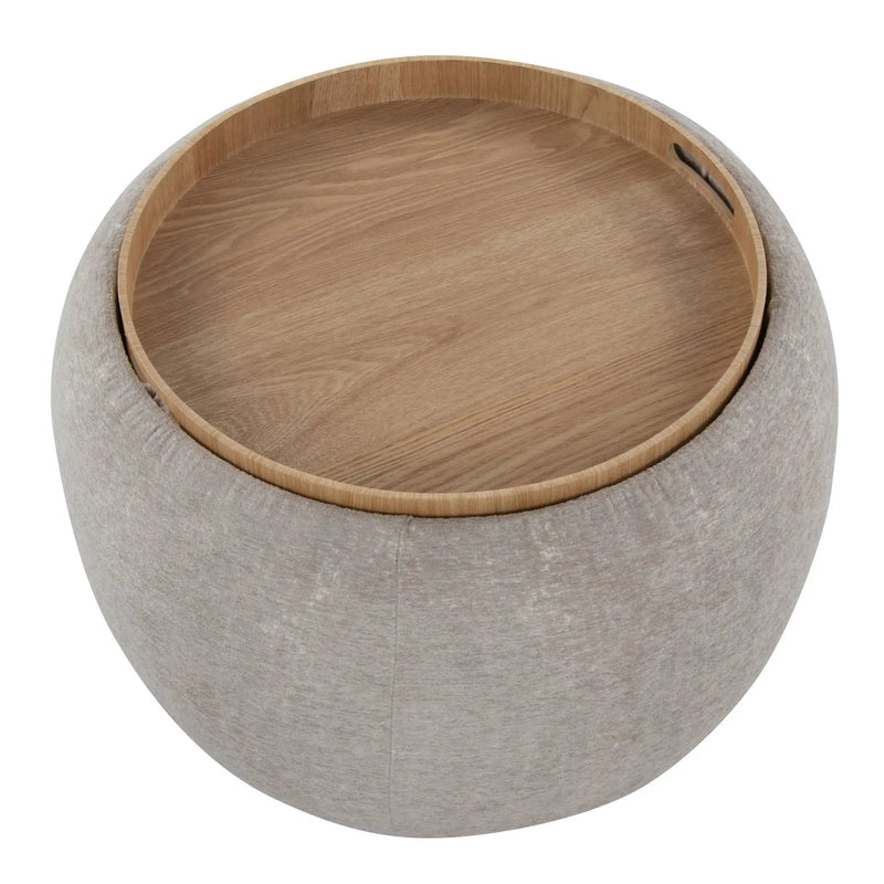 Tray - Pouf Contemporary Ottoman by HouseOfZazla