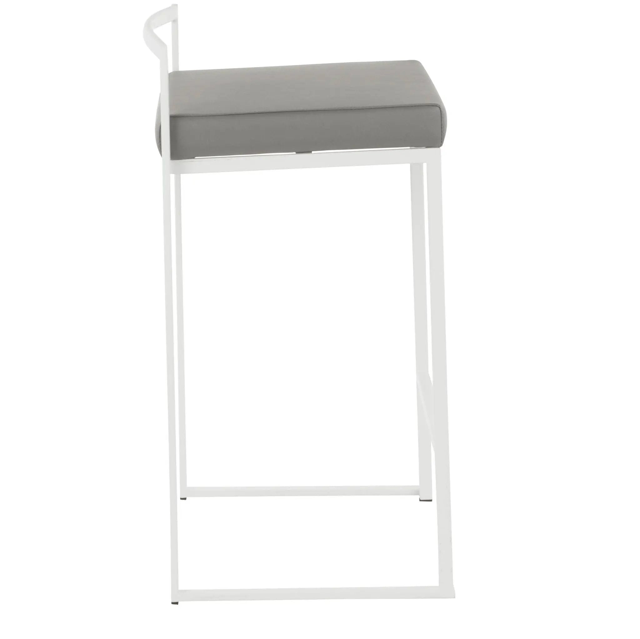 Fuji - Simple Elegance, Contemporary Stackable Counter Stool by HouseOfZazla