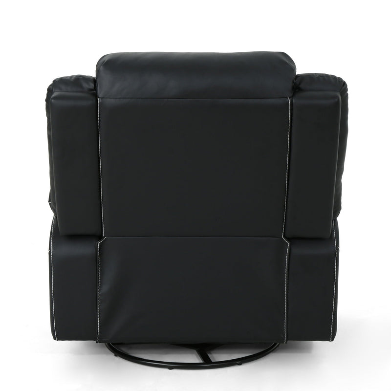 Stylish Wide Manual Swivel Standard Recliner by HouseOfZazla