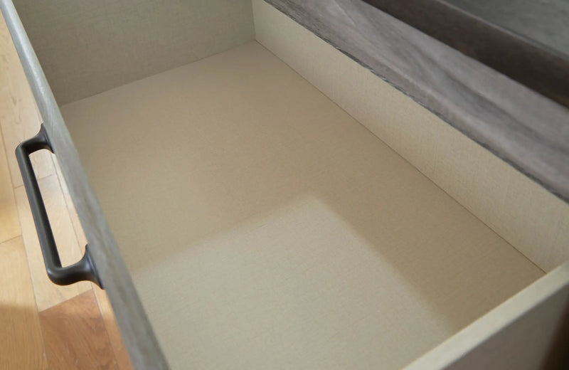 Bronyan - Four Drawer Chest - Dark Gray by Unique Piece Furniture