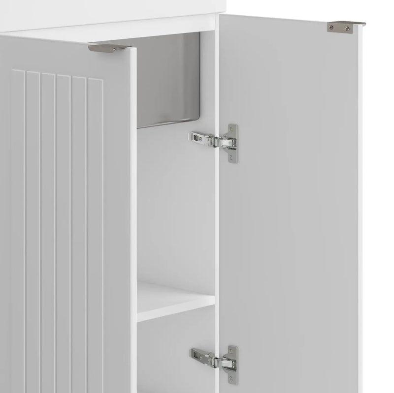 Murphy - Laundry Cabinet & Faucet And Stainless Steel Sink by HouseOfZazla