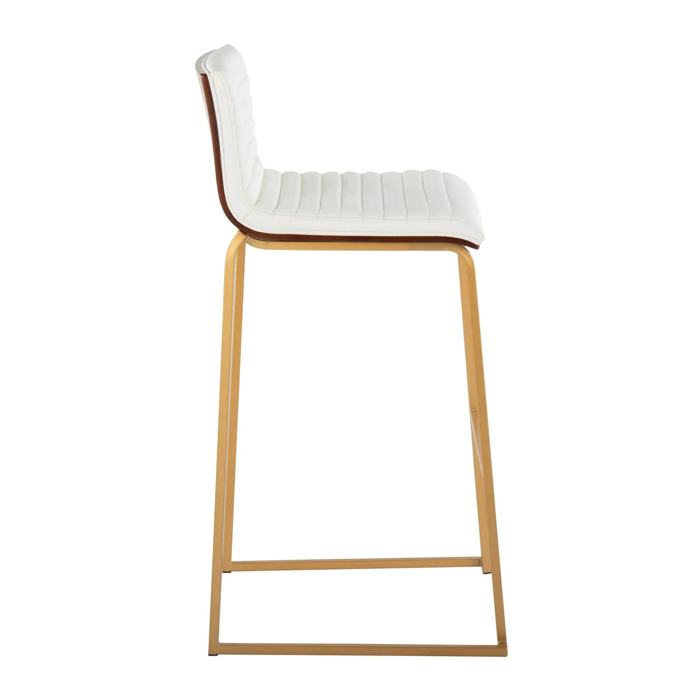 Mason Mara - Contemporary Versatile Desig Fixed Height Barstool (Set of 2) by HouseOfZazla