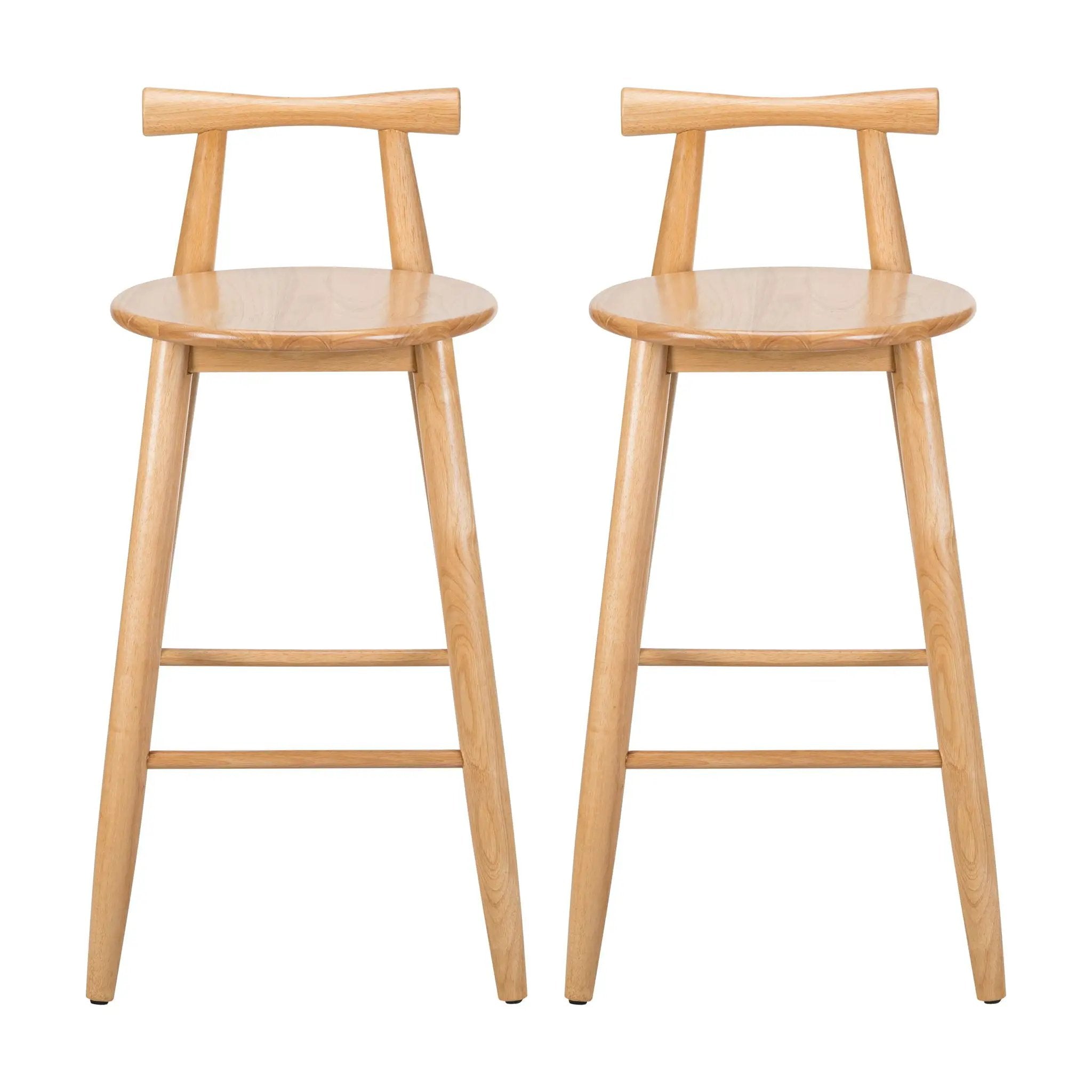 Grove Indoor Barstool (Set of 2) - Natural by HouseOfZazla