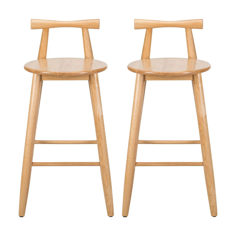 Grove Indoor Barstool (Set of 2) - Natural by HouseOfZazla