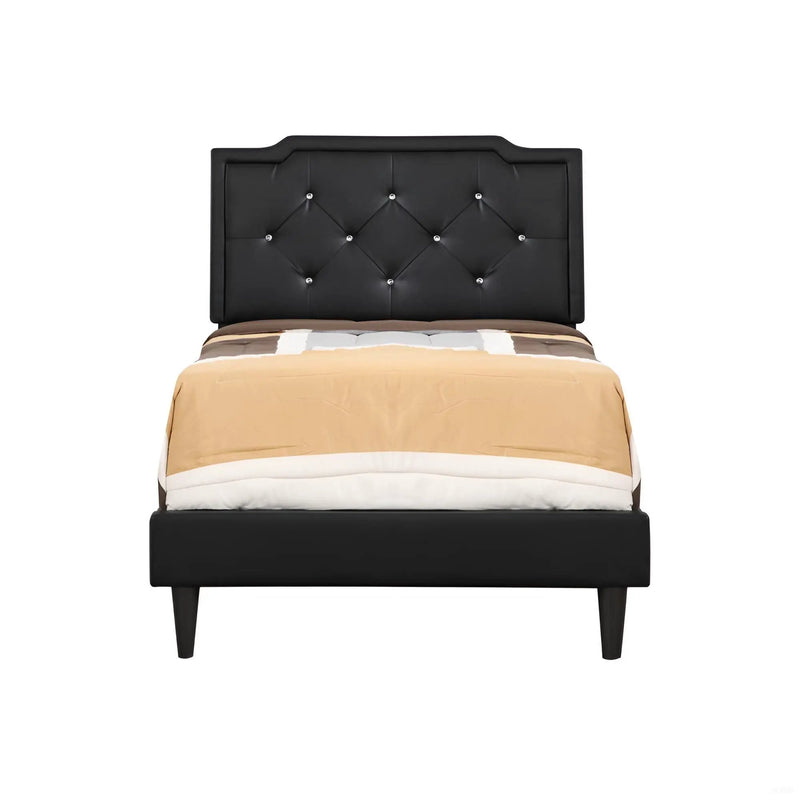 Button Tufted Bed Charming For Cozy Spaces by HouseOfZazla