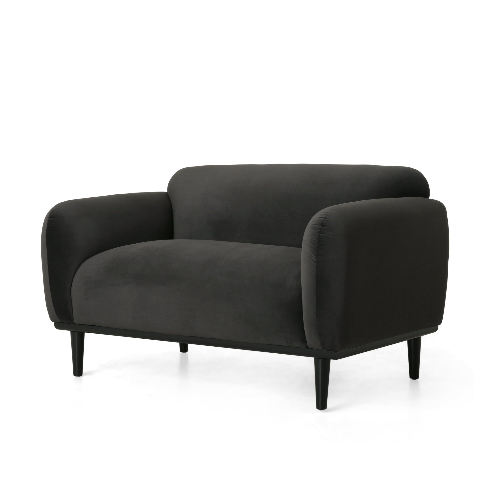 Loveseat Sofa - 50" Dark by HouseOfZazla