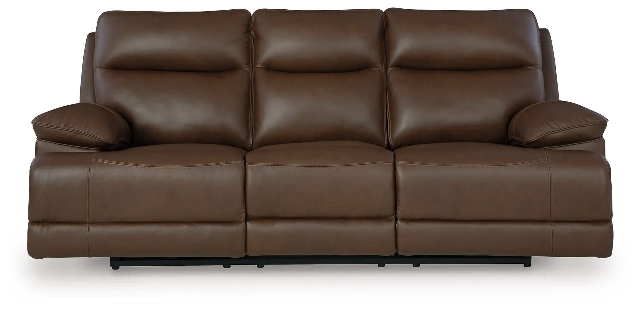 Vonryan - Power Reclining Sofa With Adj Headrest - Tobacco by Unique Piece Furniture