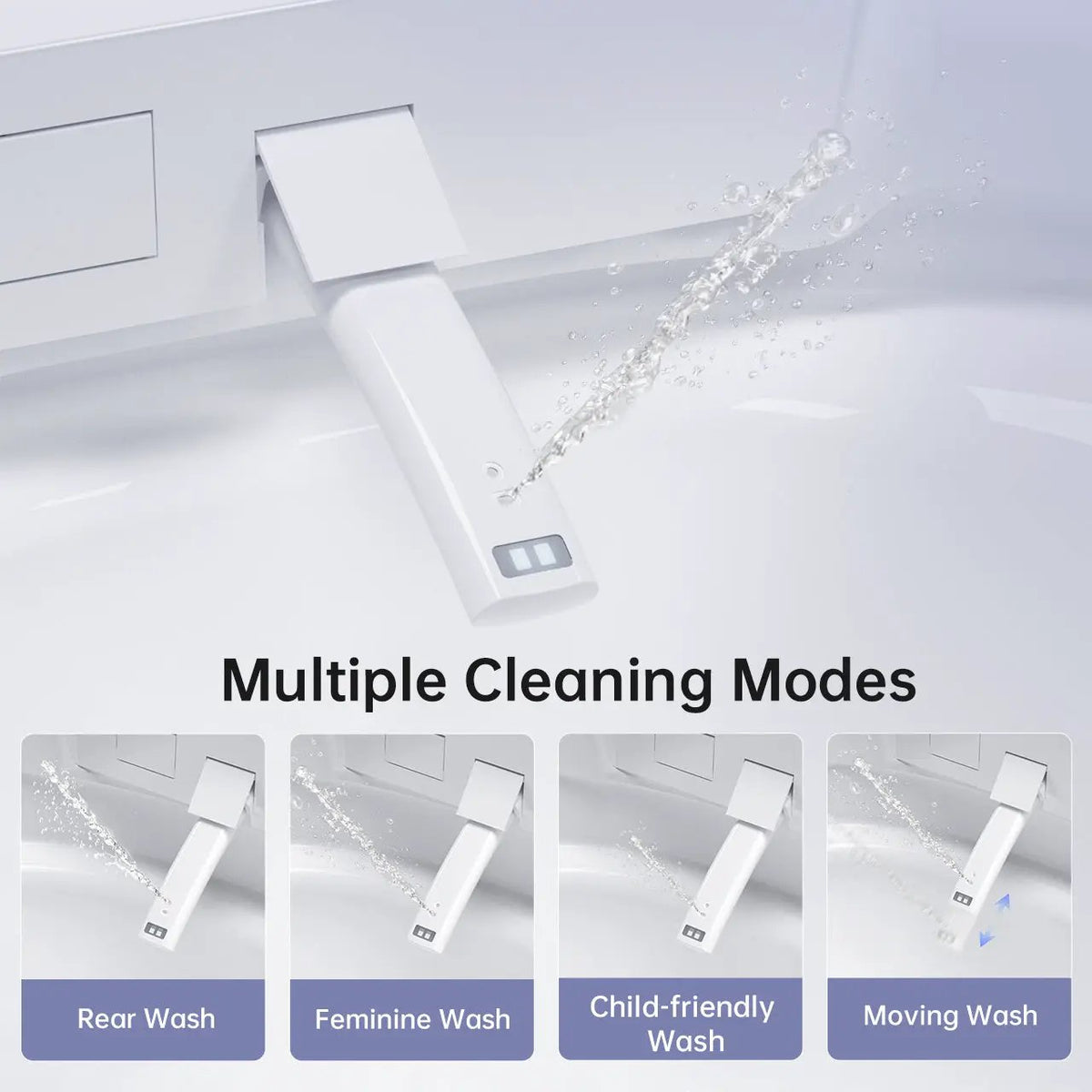 Modern Integrated Smart Toilet by HouseOfZazla