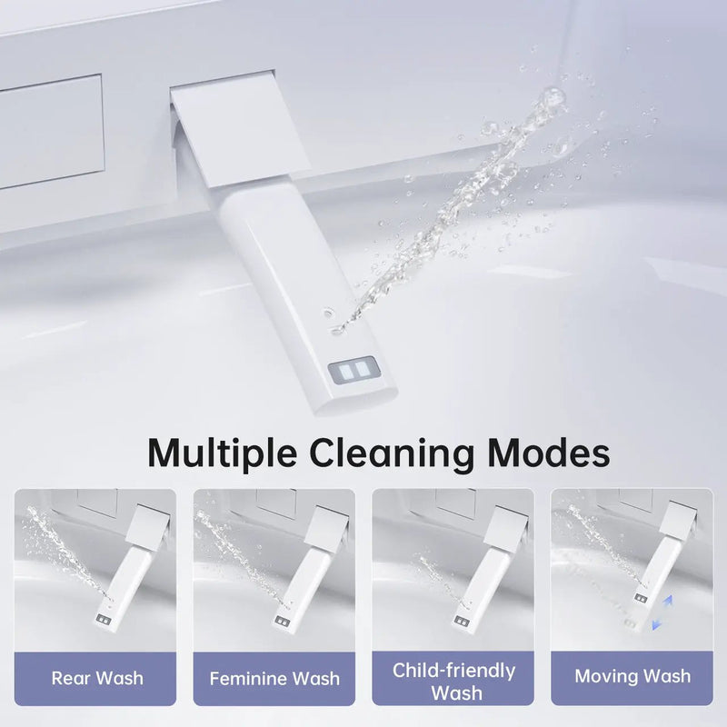 Modern Integrated Smart Toilet by HouseOfZazla