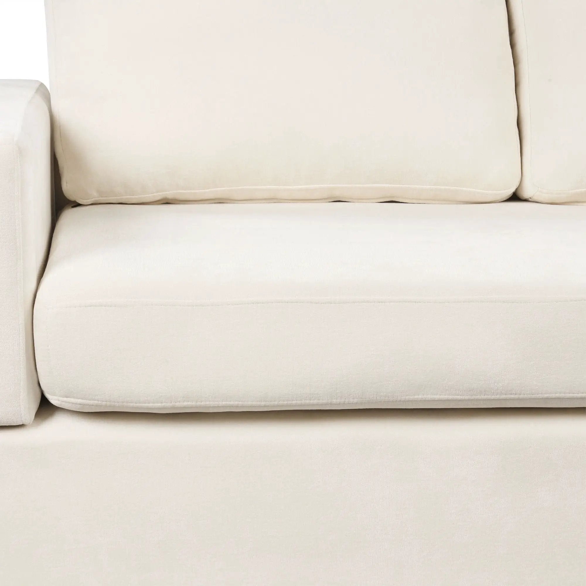 Sectional Sofa Upholstered Sofa Couch With Reversible Armrests For Living Room by HouseOfZazla