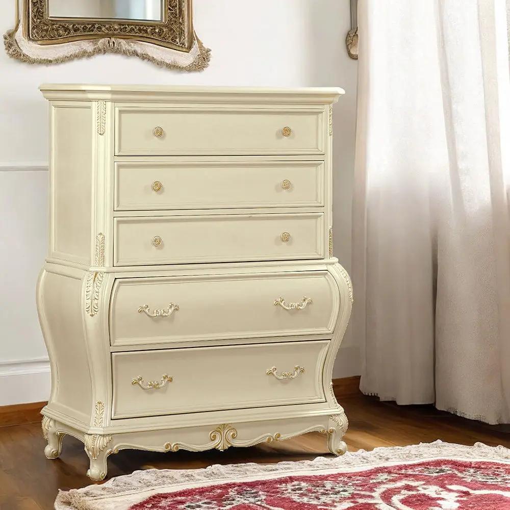 Chantelle - Chest - Pearl White Finish by Unique Piece Furniture