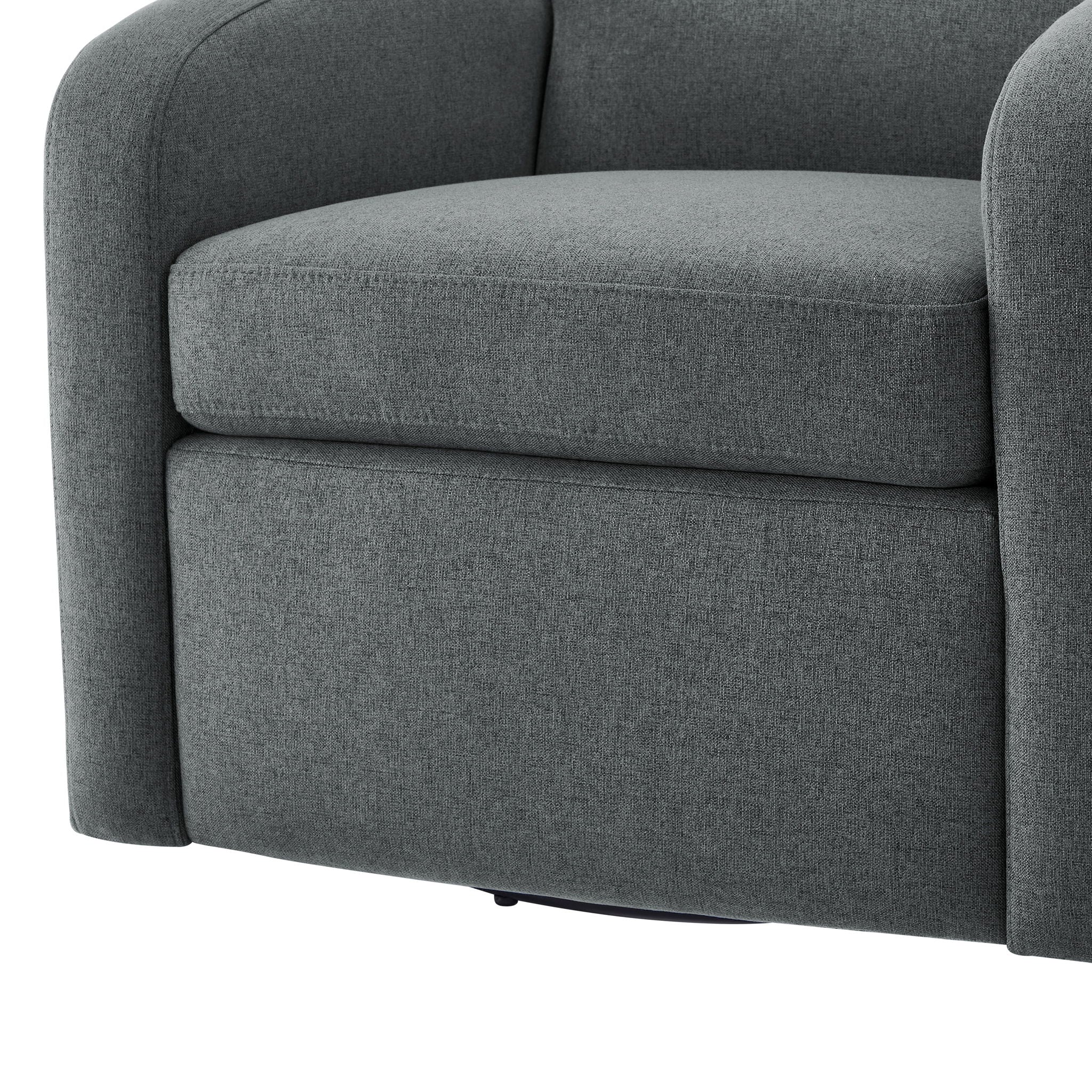 Eddie - Modern Swivel Chair With 360 Degree Functionality by HouseOfZazla