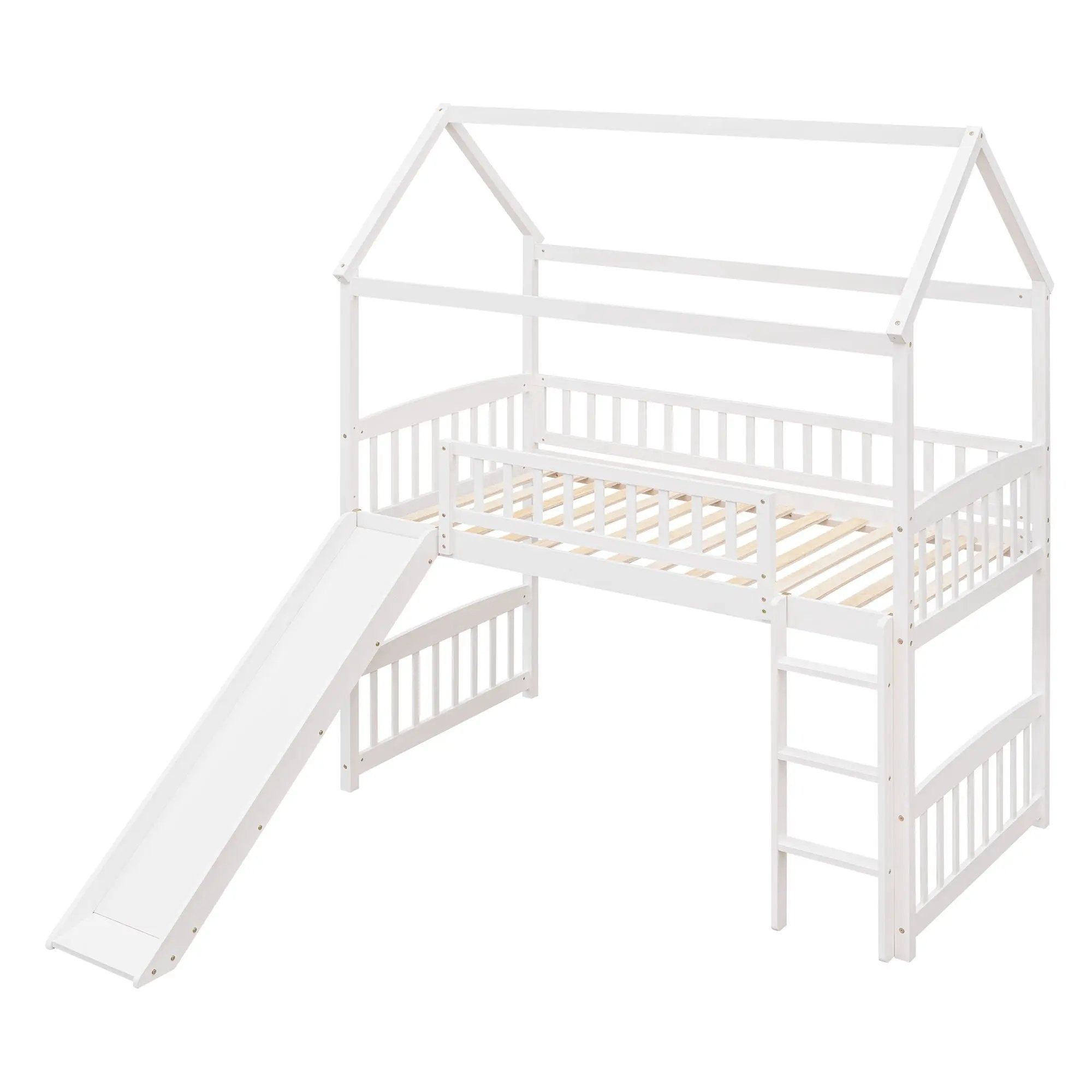 Loft Bed With Slide by HouseOfZazla