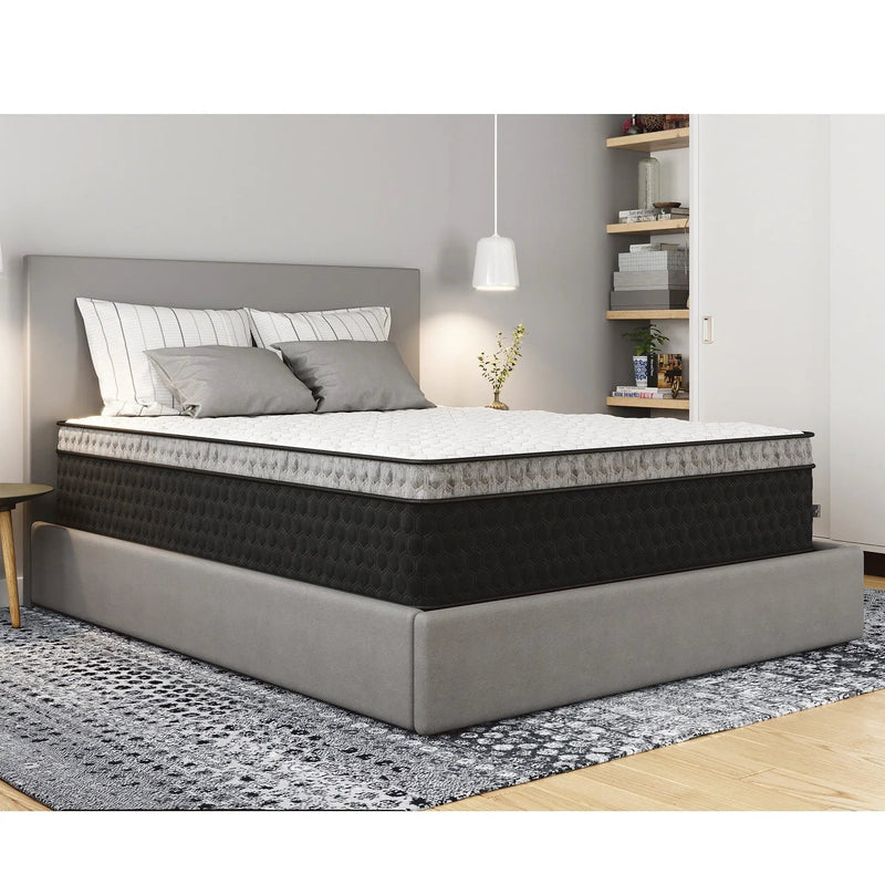 Diamond Mattress Nova Lux Copper Ultra Cooling Hybrid Queen 14" Medium Feel by HouseOfZazla