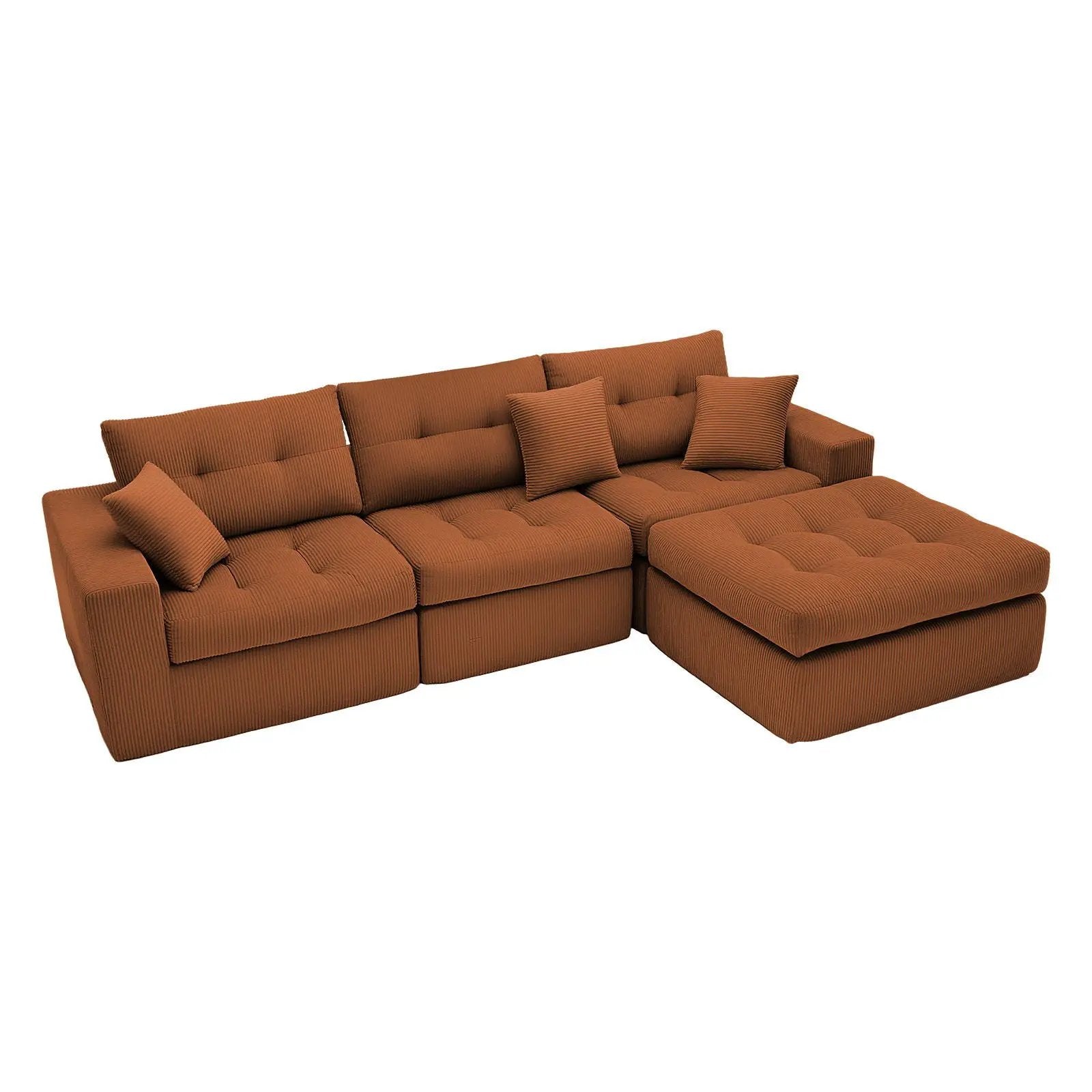 Corner Chaise L-Shaped Sectional Sofa Bed by Unique Piece Furniture