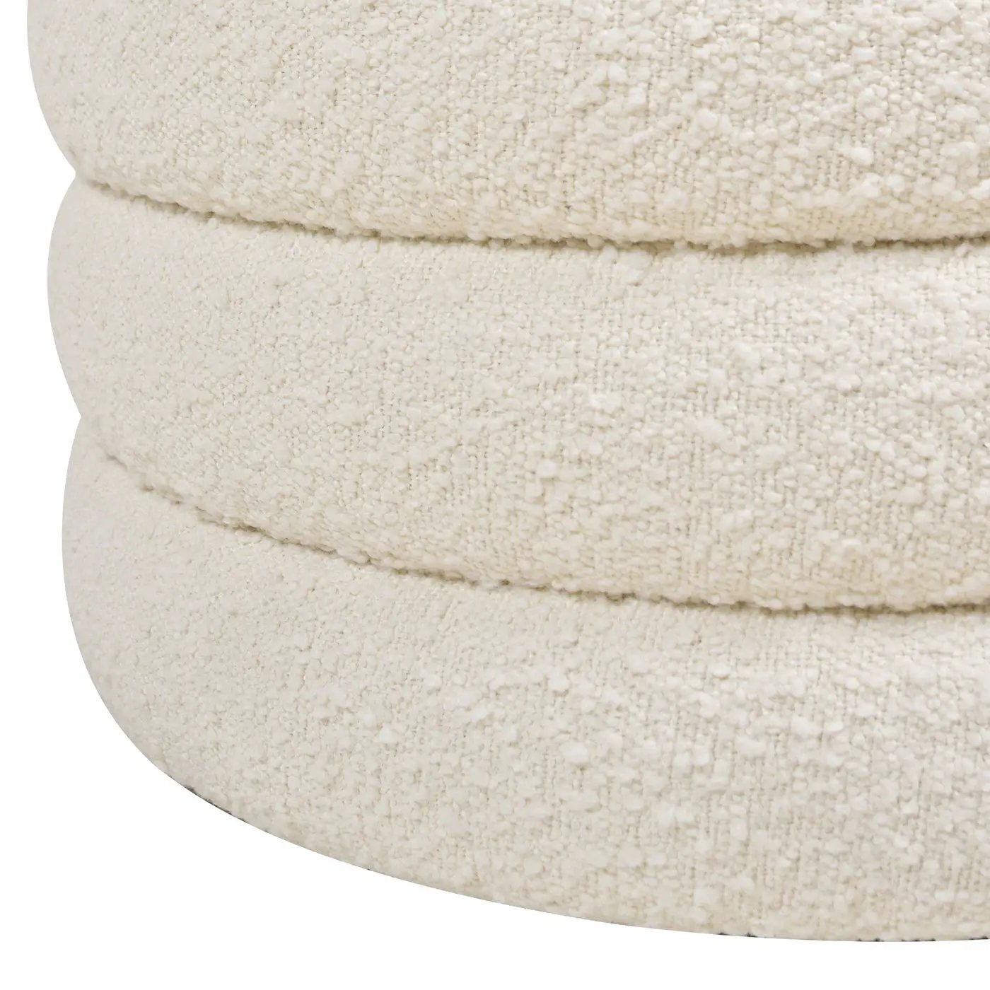 Fuji - Oversized Round Storage Ottoman by Unique Piece Furniture