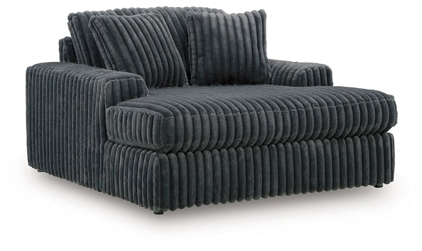 Midnight-Madness - Oversized Chaise by Unique Piece Furniture