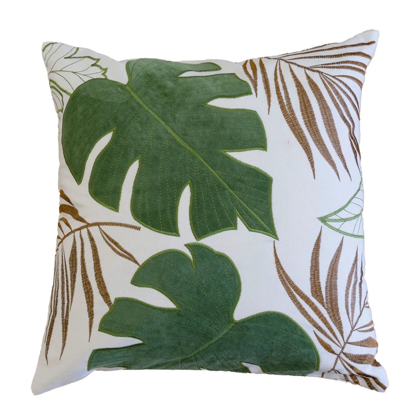 Autumn Vibes Leaf Accent Pillow Set of 2 by HouseOfZazla
