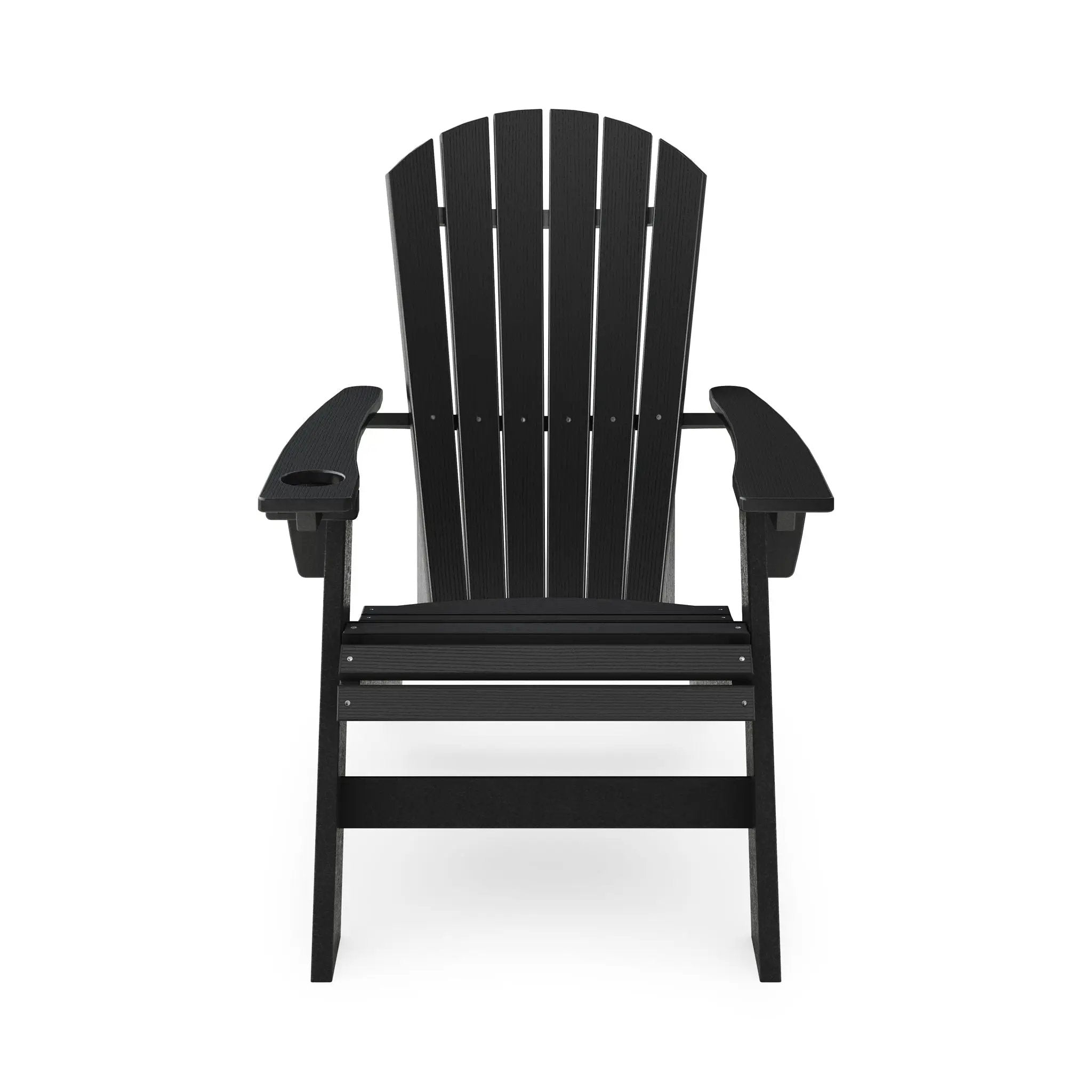 Adirondack Chair Sturdy HDPE Poly Lumber For Poolside, Patio, And Garden Relaxation by HouseOfZazla