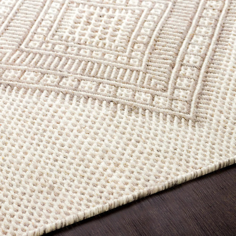 Aanislag Cream Wool Rug - Clearance by Boutique Rugs