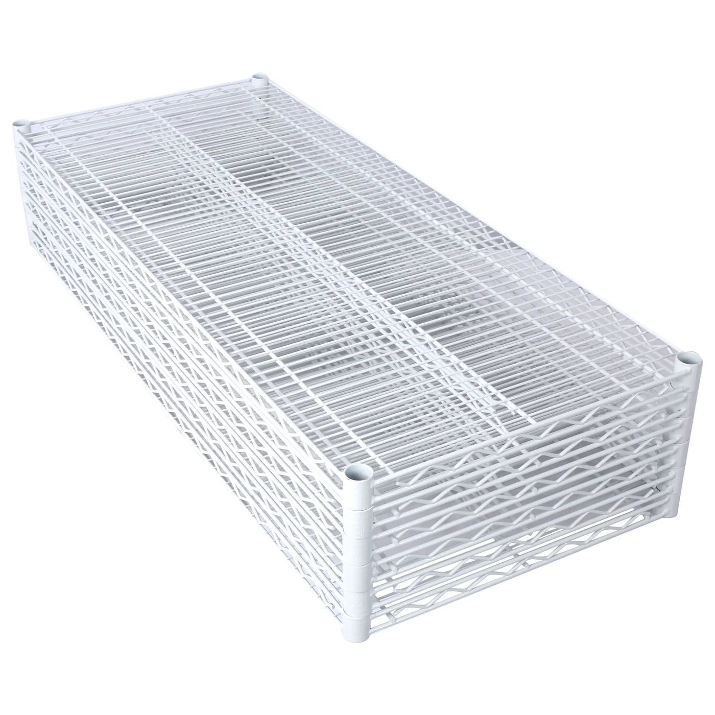 7 Tier Metal Shelf Wire Shelving Unit, 2450Lbs Heavy Duty Adjustable Storage Rack With Wheels & Shelf Liners For Closet Kitchen Garage Basement Commercial Shelving by Unique Piece Furniture