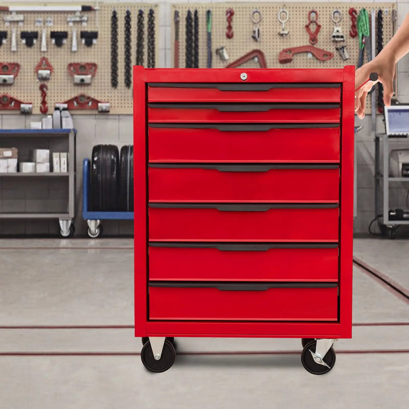 7-Drawer Rolling Tool Chest Cabinet by HouseOfZazla