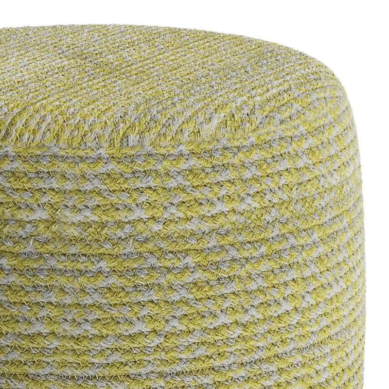 Bayley - Versatile Round Braided Pouf by HouseOfZazla