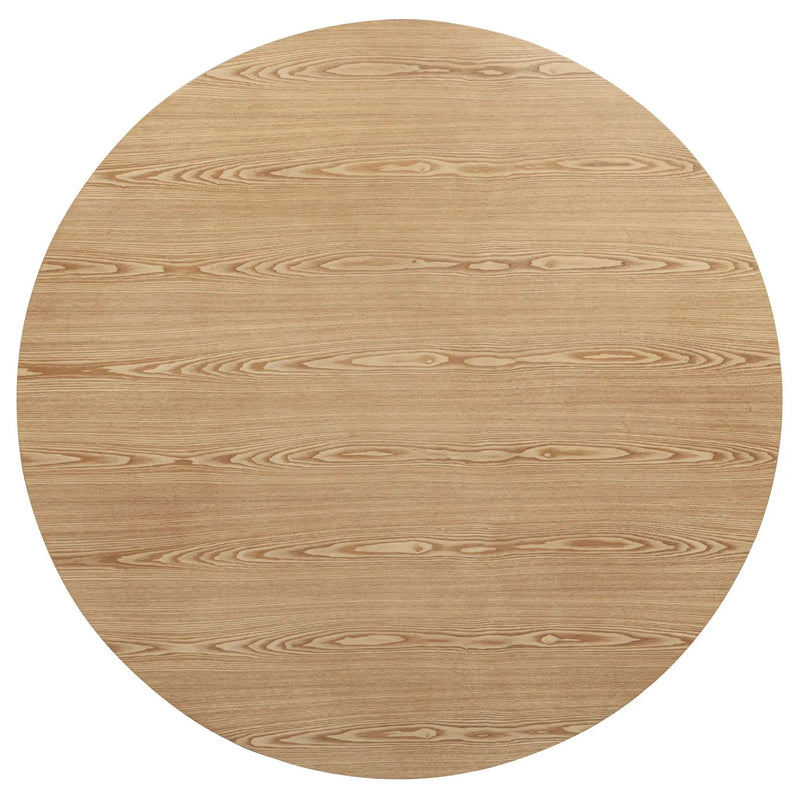 Andrews 5-piece Round Counter Dining Set Light Ash and Black by Unique Piece Furniture