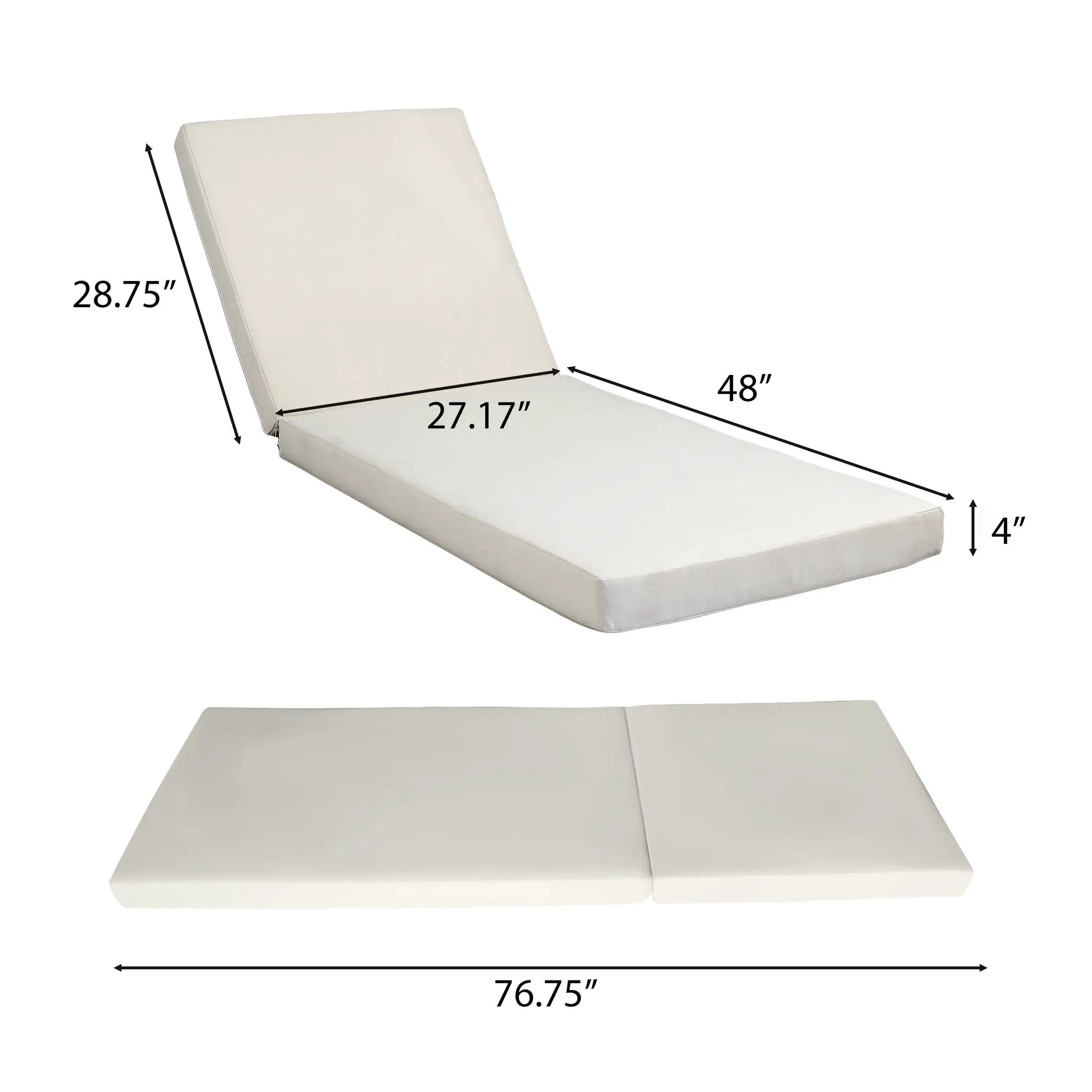 Broadway/Ian Chaise Lounge Cushion by HouseOfZazla
