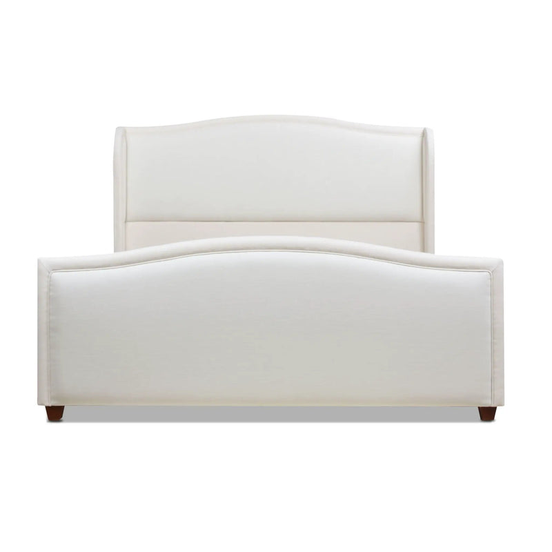 Carmen - Upholstered Wingback Panel Bed Frame by HouseOfZazla