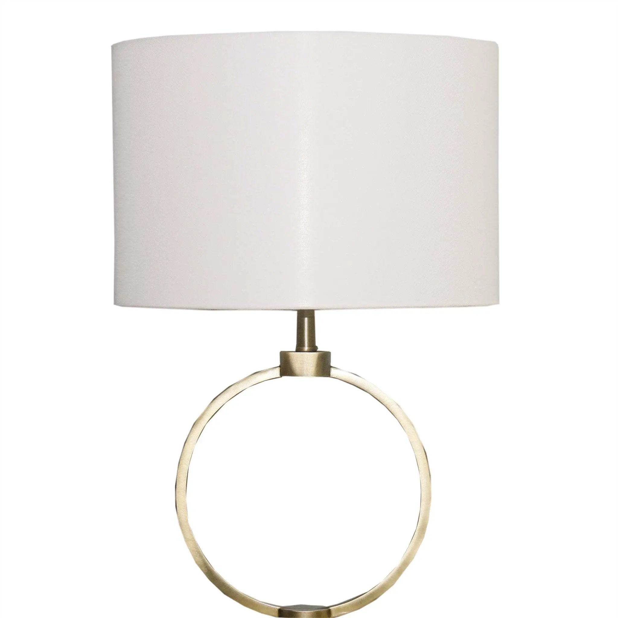 Nordic Home Creative Bedroom Table Lamp with Grid Metal Circular Design by HouseOfZazla
